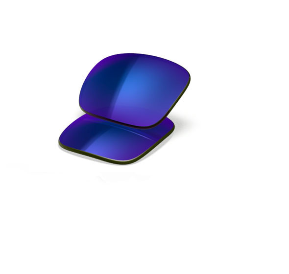 Pareja de Lentes de Recambio Oakley OO9102 Holbrook Violet Iridium