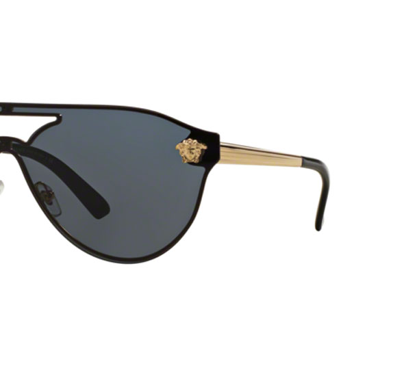 Pareja de embellecedores frontal Versace VE2161 100287 + tornillos