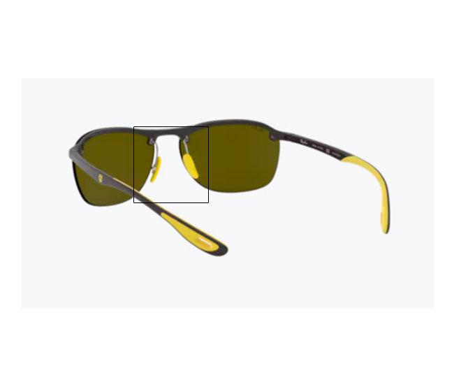 Pareja Porta Plaquetas Ray-Ban RB4302M F624/H1