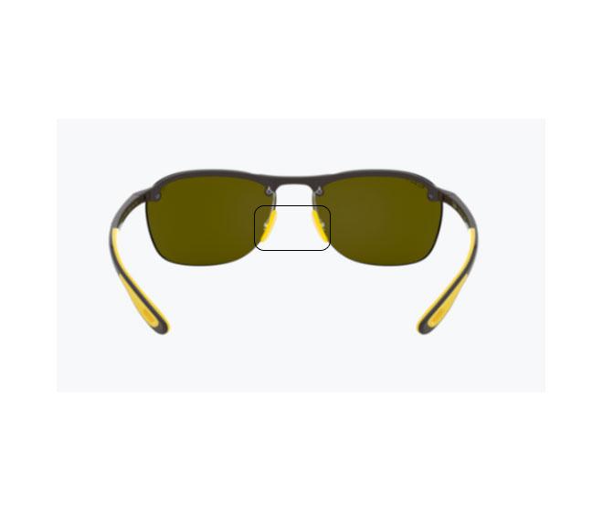 Pareja de Plaquetas Ray-ban RB4302M Ferrari F624H1