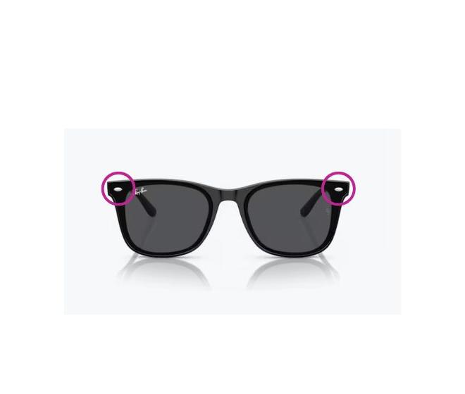Pair of Ray-ban RB4420 601/87 Front Trims