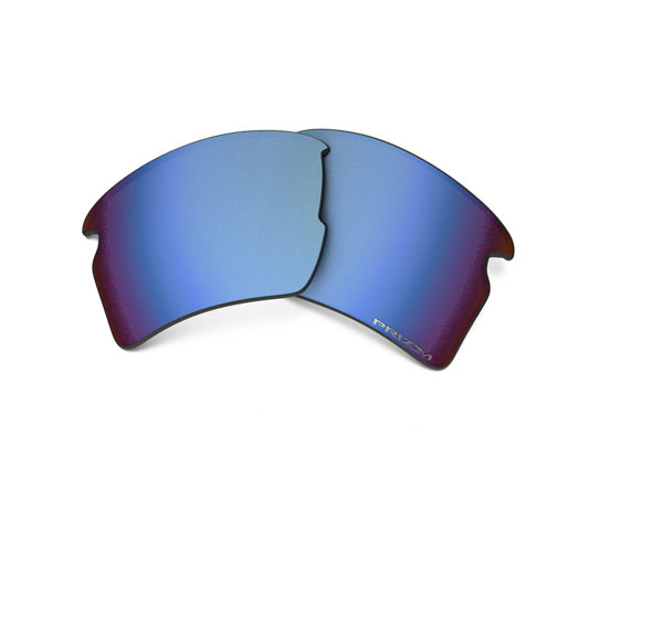 Pair of Oakley OO9188 Flak 2.0 XL Prizm Deep H2O Polarized Replacement Lenses