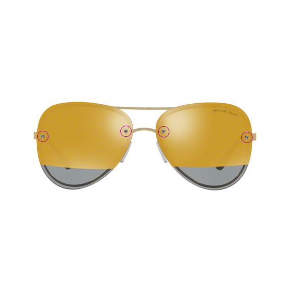 Kit de tornillos para montaje de lentes MK1026