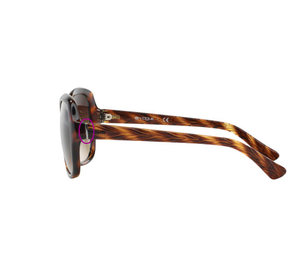 Pair of final trims rod closure VO2871S 150813