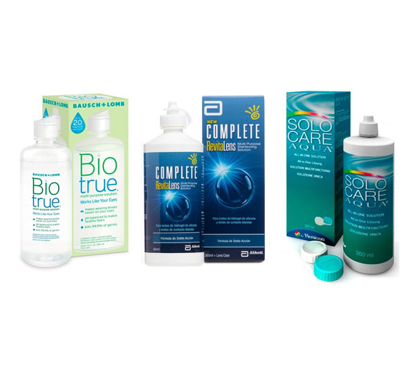 Líquidos de Lentillas