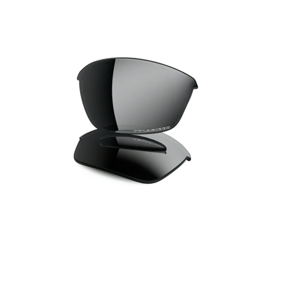 Pair of Oakley OO9144 Half Jacket 2.0 Black Iridium Polarized Replacement Lenses