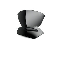 Pair of Oakley OO9144 Half Jacket 2.0 Black Iridium Polarized Replacement Lenses
