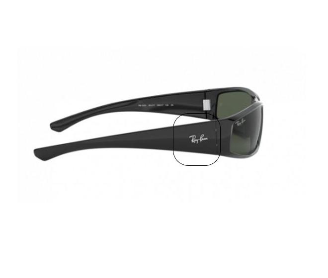 Pareja de Embellecedores Ray-ban RB4335 601/71