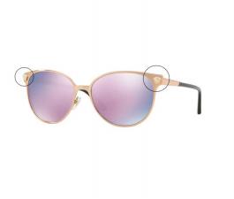 Pareja de Embellecedores Frontal Versace VE2168 - 14095R