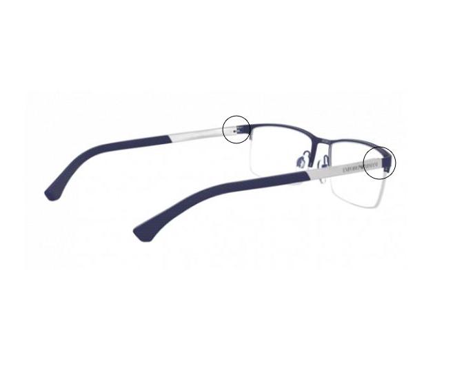 Pareja de Tornillos Varillas Emporio Armani EA1041