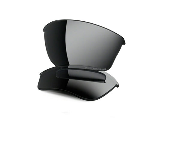 Pair of Oakley OO9154 Half Jacket 2.0 XL Black Iridium Polarized Replacement Lenses