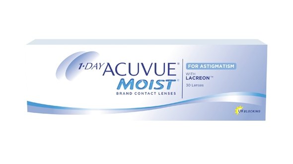 1-Day Acuvue Moist For Astigmatism (30 Lentillas)