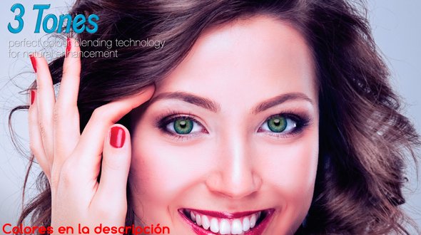 3 Tones Lentillas de Color Neutras