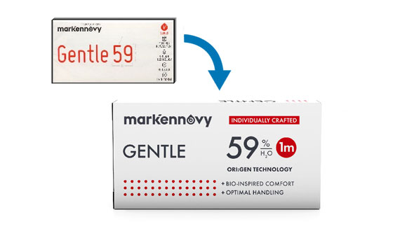 Gentle 59 Multifocal Tórica (3 Lentillas)