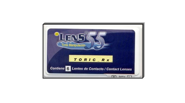 Lens 55 Toric RX (6 Lentillas)
