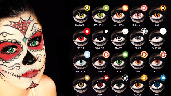 Lentes de Fantasía Diarias Fashion